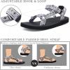 imageWateLves WomensSportSandals Outdoor Hiking Sandals withArchSupport Comfortable WebbingWaterAthletic BeachSandals for TravelWalkingTrekkingCampingWhitegrey