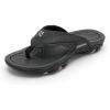 imageWateLves Mens FlipFlopsThongSandals with ArchSupport Open Toe NonSlip PoolShoesSummerSlippers for BeachYogaShowersDorms104Black44