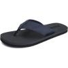 imageWateLves MensFlipFlopsThongSandalswithArchSupport LightweightWaterShoes OpenToe Comfort SummerBeachSlippers for PoolShowersDorms IndoorOutdoorJt302Dark Blue