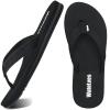 imageWateLves WomensFlipFlopsThongSandalsBeachShoes Light and Comfortable for Vacation01Black