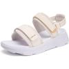imageWateLves WomensSportSandals Outdoor Hiking Sandals withArchSupport Comfortable WebbingWaterAthletic BeachSandals for TravelWalkingTrekkingCampingTbbeige