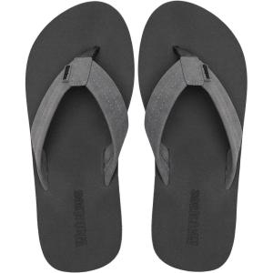 imageWateLves MensFlipFlopsThongSandalswithArchSupport LightweightWaterShoes OpenToe Comfort SummerBeachSlippers for PoolShowersDorms IndoorOutdoorLz304Charcoal Gray