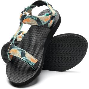 imageWateLves WomensSportSandals Outdoor Hiking Sandals withArchSupport Comfortable WebbingWaterAthletic BeachSandals for TravelWalkingTrekkingCampingHawaii