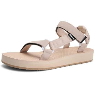 imageWateLves WomensSportSandals Outdoor Hiking Sandals withArchSupport Comfortable WebbingWaterAthletic BeachSandals for TravelWalkingTrekkingCampingHdtropical Brown