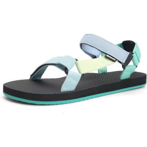 imageWateLves WomensSportSandals Outdoor Hiking Sandals withArchSupport Comfortable WebbingWaterAthletic BeachSandals for TravelWalkingTrekkingCampingMint Green