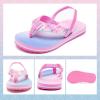 imageWateLves Girls ampamp Boys Kids Flip Flop summer Slide Sandals Slip on Suitable for Bath Shower Beach pool Little KidBig KidGrete Scales Pink