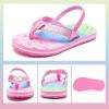 imageWateLves Girls ampamp Boys Kids Flip Flop summer Slide Sandals Slip on Suitable for Bath Shower Beach pool Little KidBig KidIce Cream