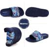 imageWateLves Girls ampamp Boys Slide Sandals Kids Summer Slippers Slip On for Outdoor Beach Pool Shower Little KidBig KidDinosaur