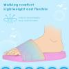 imageWateLves Girls ampamp Boys Slide Sandals Kids Summer Slippers Slip On for Outdoor Beach Pool Shower Little KidBig KidRainbow