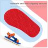imageWateLves Kids Boys Girls Summer Outdoor Sandals for Adjustable Strap Open Toe Outdoor Beach ShoesBlue Red