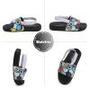 imageWateLves Toddler Boys Girls Slides Sandals for Swim Beach Kids Water Shoes Casual SlippersColorful Circle