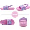 imageWateLves Toddler Boys Girls Slides Sandals for Swim Beach Kids Water Shoes Casual SlippersFishscalePink