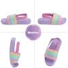imageWateLves Toddler Boys Girls Slides Sandals for Swim Beach Kids Water Shoes Casual SlippersFly Wovefish Scale