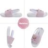imageWateLves Toddler Boys Girls Slides Sandals for Swim Beach Kids Water Shoes Casual SlippersFly Woveunicorn