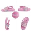 imageWateLves Toddler Boys Girls Slides Sandals for Swim Beach Kids Water Shoes Casual SlippersGlitter Fish Scale