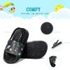 imageWateLves Toddler Boys Girls Slides Sandals for Swim Beach Kids Water Shoes Casual SlippersRocketBlack