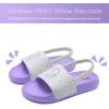 imageWateLves Toddler Boys Girls Slides Sandals for Swim Beach Kids Water Shoes Casual SlippersUnicornPurple