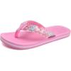 imageWateLves Girls Flip Flops Toddler Boys Girls NonSlip Sport Sandals for Beach Swim PoolLittle KidBig KidGlitter Scales Pink