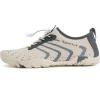 imageWateLves Water Shoes Mens Womens Barefoot Beach Swim Shoes QuickDry Aqua Socks Pool Shoes for Surf Yoga Water AerobicsClassic Beige