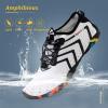 imageWateLves Water Shoes Mens Womens Barefoot Beach Swim Shoes QuickDry Aqua Socks Pool Shoes for Surf Yoga Water AerobicsClassic White