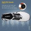 imageWateLves Water Shoes Mens Womens Barefoot Beach Swim Shoes QuickDry Aqua Socks Pool Shoes for Surf Yoga Water AerobicsClassic White