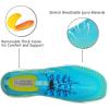 imageWateLves Water Shoes Mens Womens Barefoot Beach Swim Shoes QuickDry Aqua Socks Pool Shoes for Surf Yoga Water AerobicsFluorescent Light Blue