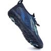 imageWateLves Water Shoes Mens Womens Beach Swim Shoes QuickDry Aqua Socks Pool Shoes for Surf Yoga Water AerobicsCTreasure Blue