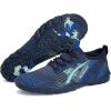 imageWateLves Water Shoes Mens Womens Beach Swim Shoes QuickDry Aqua Socks Pool Shoes for Surf Yoga Water AerobicsCTreasure Blue