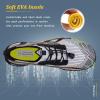 imageWateLves Water Shoes Mens Womens Beach Swim Shoes QuickDry Aqua Socks Pool Shoes for Surf Yoga Water AerobicsCWhiteOrange