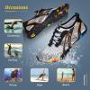 imageWateLves Water Shoes Mens Womens Beach Swim Shoes QuickDry Aqua Socks Pool Shoes for Surf Yoga Water AerobicsCWhiteOrange