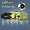 imageWateLves Water Shoes Mens Womens Beach Swim Shoes QuickDry Aqua Socks Pool Shoes for Surf Yoga Water AerobicsDFluorescent Green