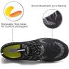 imageWateLves Water Shoes Mens Womens Beach Swim Shoes QuickDry Aqua Socks Pool Shoes for Surf Yoga Water AerobicsFBlack
