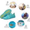 imageWateLves Water Shoes Mens Womens Beach Swim Shoes QuickDry Aqua Socks Pool Shoes for Surf Yoga Water AerobicsFGreen
