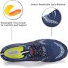 imageWateLves Water Shoes Mens Womens Beach Swim Shoes QuickDry Aqua Socks Pool Shoes for Surf Yoga Water AerobicsFNavy