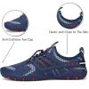 imageWateLves Water Shoes Mens Womens Beach Swim Shoes QuickDry Aqua Socks Pool Shoes for Surf Yoga Water AerobicsFNavy