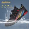 imageWateLves Water Shoes Mens Womens Beach Swim Shoes QuickDry Aqua Socks Pool Shoes for Surf Yoga Water AerobicsIBlack