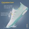 imageWateLves Water Shoes Mens Womens Beach Swim Shoes QuickDry Aqua Socks Pool Shoes for Surf Yoga Water AerobicsILunar Green