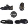 imageWateLves Water Shoes Mens Womens Beach Swim Shoes QuickDry Aqua Socks Pool Shoes for Surf Yoga Water AerobicsJBlack Gold