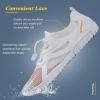 imageWateLves Water Shoes Mens Womens Beach Swim Shoes QuickDry Aqua Socks Pool Shoes for Surf Yoga Water AerobicsKGradient