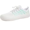imageWateLves Wide Water Shoes Mens Womens BeachSwimAquaBarefoot Shoes Breathable ampamp NonSlip ampamp Optimal Relaxation Walking SneakersWhite Green