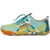 imageWater Shoes for Men Barefoot QuickDry Aqua Sock Outdoor Athletic Sport Shoes for Kayaking Boating Hiking Surfing Walking201yellowGreen