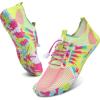 imageWater Shoes for Men Barefoot QuickDry Aqua Sock Outdoor Athletic Sport Shoes for Kayaking Boating Hiking Surfing Walking201yellowPink