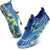 imageWater Shoes for Men Barefoot QuickDry Aqua Sock Outdoor Athletic Sport Shoes for Kayaking Boating Hiking Surfing Walking202dark Blue