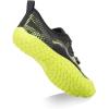 imageWater Shoes for Men Barefoot QuickDry Aqua Sock Outdoor Athletic Sport Shoes for Kayaking Boating Hiking Surfing WalkingAblackGreen