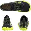 imageWater Shoes for Men Barefoot QuickDry Aqua Sock Outdoor Athletic Sport Shoes for Kayaking Boating Hiking Surfing WalkingAblackGreen