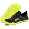 imageWater Shoes for Men Barefoot QuickDry Aqua Sock Outdoor Athletic Sport Shoes for Kayaking Boating Hiking Surfing WalkingAblackGreen