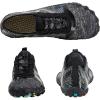 imageWater Shoes for Men Barefoot QuickDry Aqua Sock Outdoor Athletic Sport Shoes for Kayaking Boating Hiking Surfing WalkingAgreyBlack