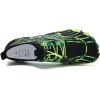 imageWater Shoes for Men Barefoot QuickDry Aqua Sock Outdoor Athletic Sport Shoes for Kayaking Boating Hiking Surfing WalkingBlackGreen