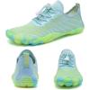 imageWater Shoes for Men Barefoot QuickDry Aqua Sock Outdoor Athletic Sport Shoes for Kayaking Boating Hiking Surfing WalkingBlueGreen