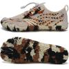 imageWater Shoes for Men Barefoot QuickDry Aqua Sock Outdoor Athletic Sport Shoes for Kayaking Boating Hiking Surfing WalkingBrown
